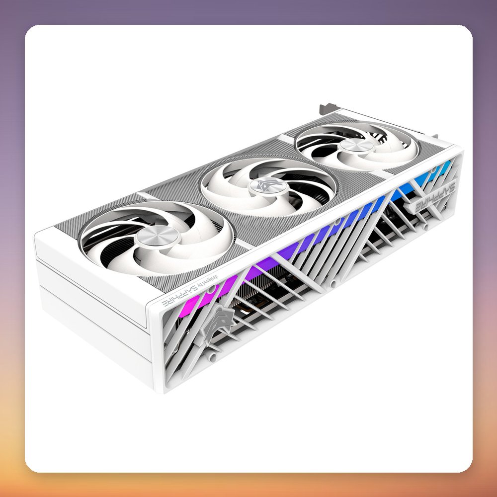 Sapphire Radeon RX 9070 XT Nitro+ Phantom Link Polar OC 16 GB GDDR6 White – image 4