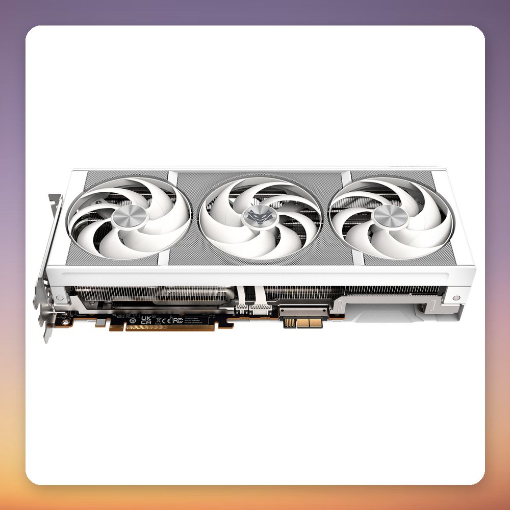 Sapphire Radeon RX 9070 XT Nitro+ Phantom Link Polar OC 16 GB GDDR6 White – image 5