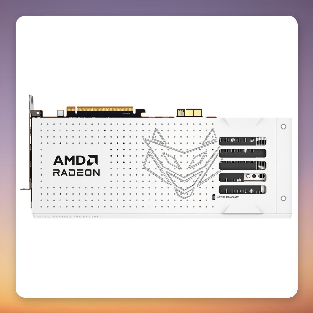 Sapphire Radeon RX 9070 XT Nitro+ Phantom Link Polar OC 16 GB GDDR6 White – image 6