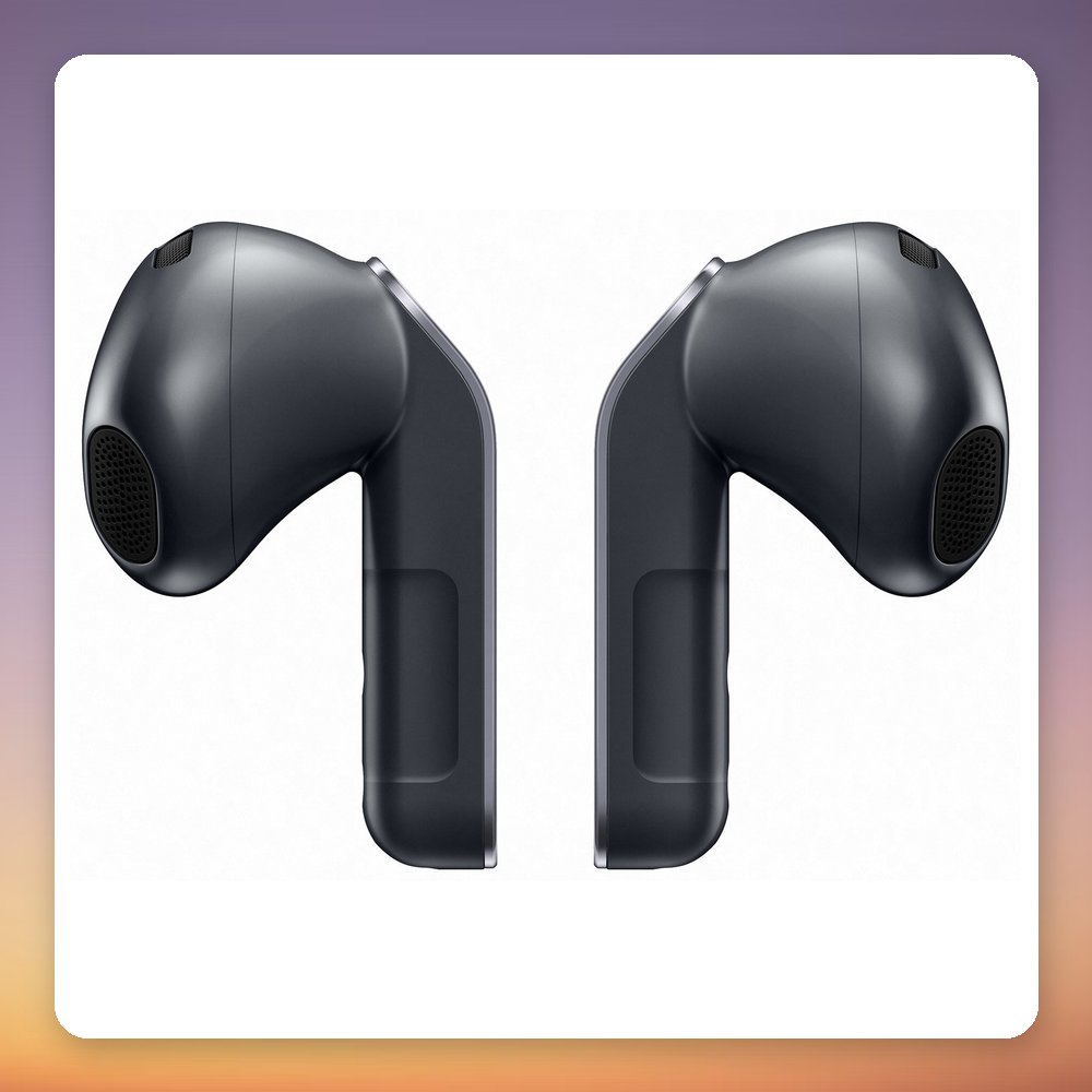 Samsung Galaxy Buds4 True Wireless In-Ear Earbuds with ANC, Black – image 2