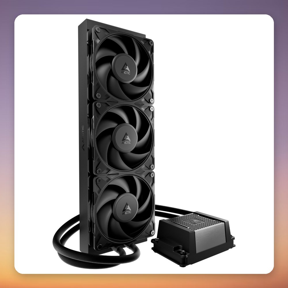 Arctic Liquid Freezer WS360-4710 360 mm AIO CPU Liquid Cooler, Black, LGA 4710/4677 – image 2