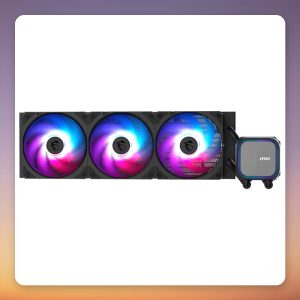 MSI MAG CoreLiquid A13 360 mm AIO Liquid CPU Cooler, Black, ARGB