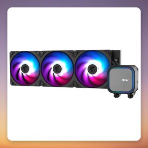 MSI MAG CoreLiquid A13 360 mm AIO Liquid CPU Cooler, Black, ARGB