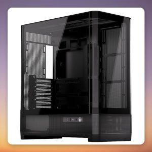 ENDORFY Aquarius 8000 Flex E-ATX Showcase Case, Black, Panoramic Glass