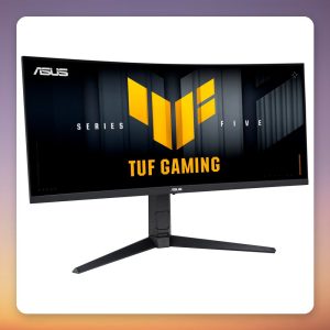 Asus TUF Gaming VG34WQL5A 34″ WQHD 200Hz Curved Gaming Monitor, Fast VA
