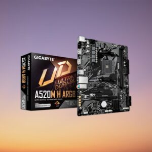 GigaByte A520M H ARGB Motherboard