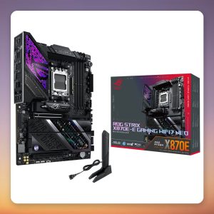 Asus ROG Strix X870E-E Gaming WiFi7 Neo AM5 ATX Motherboard, Black