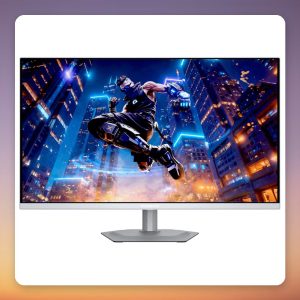 GigaByte MO27Q2A ICE 27-Inch QHD QD-OLED 280Hz Gaming Monitor, White