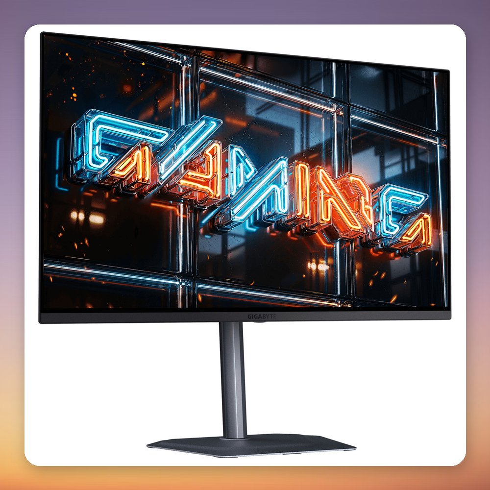 GigaByte MO32U24 31.5" QD-OLED 4K 240Hz Gaming Monitor, HDMI 2.1, DP 1.4, USB-C
