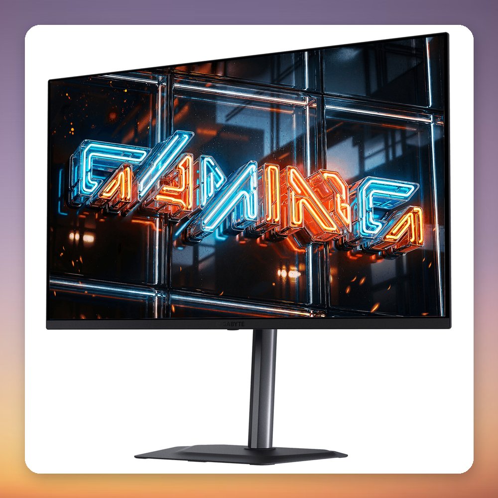 GigaByte MO32U24 31.5" QD-OLED 4K 240Hz Gaming Monitor, HDMI 2.1, DP 1.4, USB-C – image 3