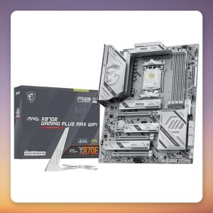 MSI MAG X870E Gaming Plus MAX WiFi AM5 ATX Motherboard, DDR5, Wi-Fi 7, 5G LAN