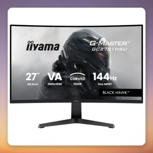 Iiyama G-Master GC2781HSU-B1 27″ Curved Full HD 144 Hz VA Gaming Monitor