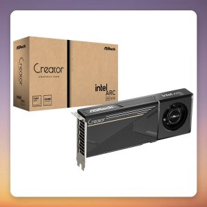 ASRock Intel Arc Pro B70 Creator 32 GB GDDR6 Graphics Card, 4x DisplayPort 2.1