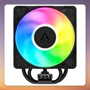 Arctic Freezer 36-S A-RGB Black 120 mm Tower CPU Cooler, LGA1851/1700 & AM5/AM4
