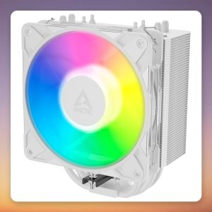 Arctic Freezer 36-S A-RGB 120 mm Single Tower CPU Cooler, White, LGA1700/1851 AM4/AM5