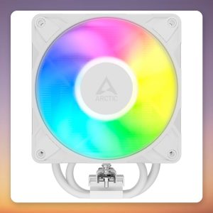 Arctic Freezer 36-S A-RGB 120 mm Single Tower CPU Cooler, White, LGA1700/1851 AM4/AM5