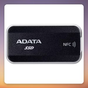 ADATA Urban Tapsafe 2 TB External SSD, USB 3.2 Gen 2×2, NFC Unlock, Black