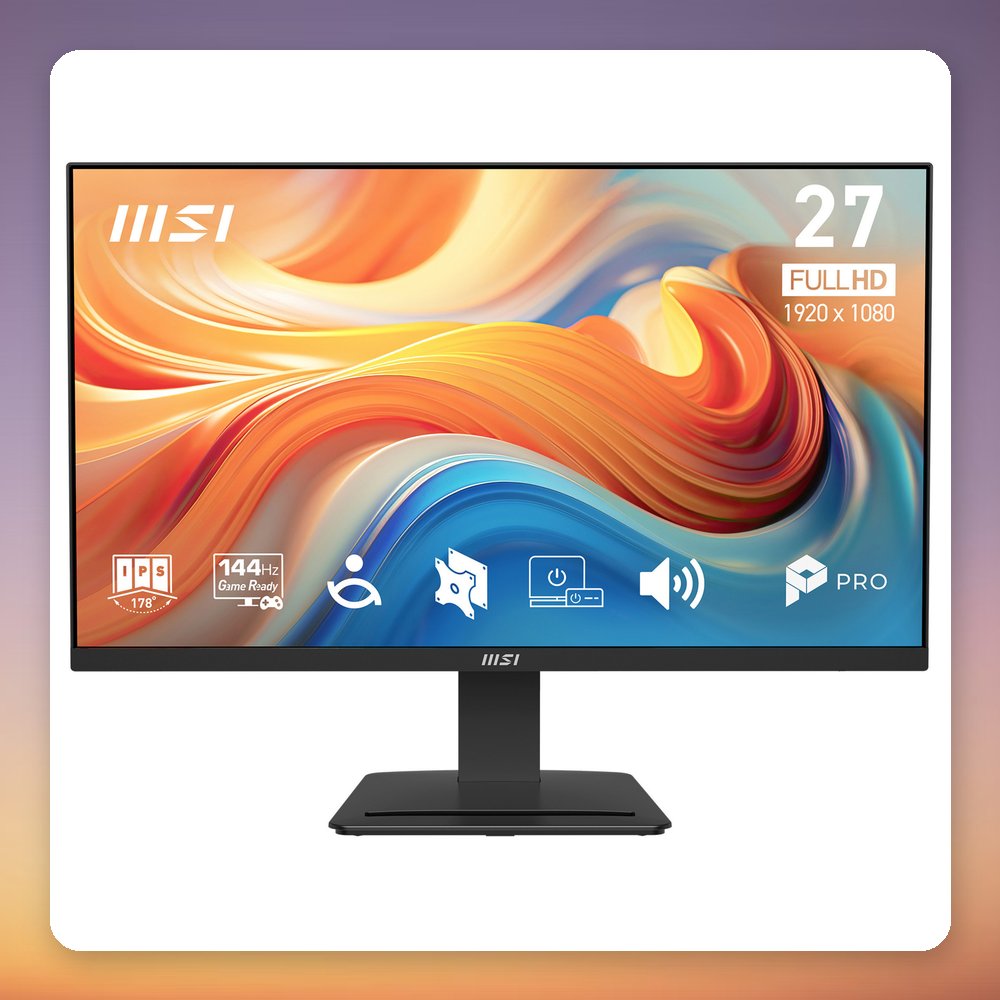 MSI PRO MP273DE E14A 27-Inch Full HD IPS Monitor, 144 Hz, FreeSync – image 2