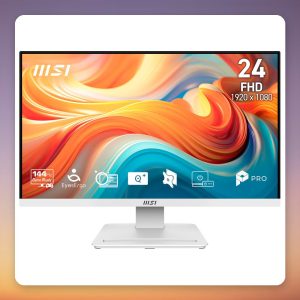 MSI PRO MP241WDE E14V 23.8″ Full HD 144 Hz VA Monitor, White