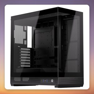 ENDORFY Fishtank 6000 Flex Mid Tower Case, E-ATX, Dual Tempered Glass, Black