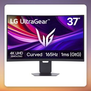 LG UltraGear 37G800A-B 37-inch 4K 165Hz Curved VA Gaming Monitor