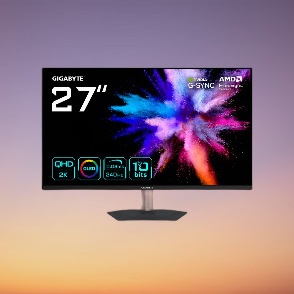 GigaByte GO27Q24A QD-OLED 27" QHD Gaming Monitor