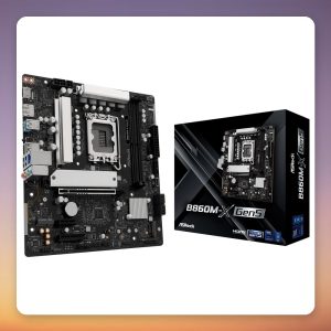 ASRock B860M-X GEN 5 Intel B860 LGA1851 DDR5 Micro-ATX Motherboard