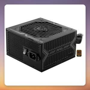MSI MAG A750BN PCIE5 III 750W 80 PLUS Bronze ATX 3.1 PSU, Black