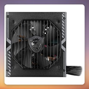 MSI MAG A750BN PCIE5 III 750W 80 PLUS Bronze ATX 3.1 PSU, Black