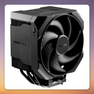 be quiet! Dark Rock 6 135 mm Single Tower CPU Cooler, 6 Heatpipes, Black