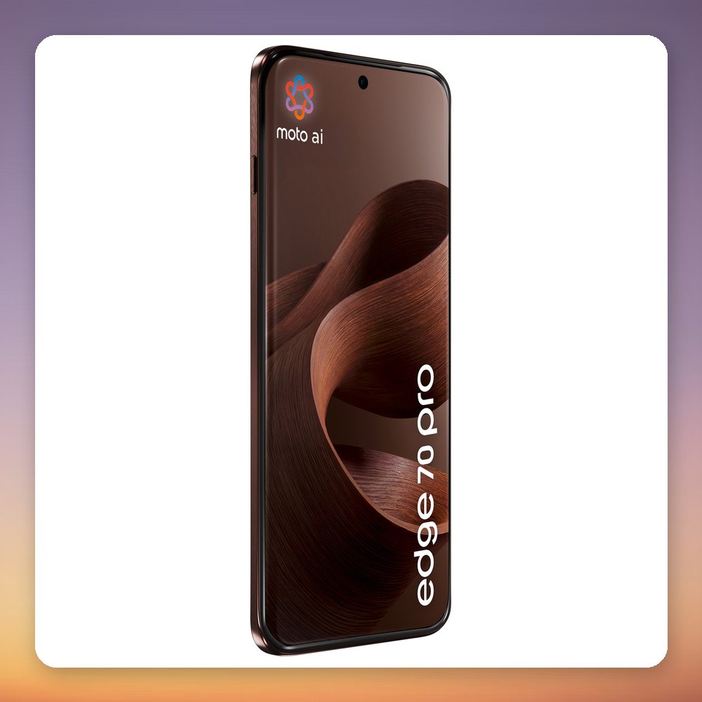 Motorola Edge 70 Pro 256 GB 5G Smartphone, 8 GB RAM, Chicory Coffee – image 2