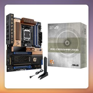 Asus ROG Crosshair 2006 AMD X870E AM5 ATX Motherboard, 10G LAN, Wi-Fi 7