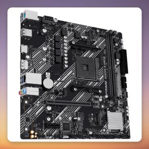 ASUS PRIME A520M-K ARGB AM4 Micro-ATX Motherboard, AMD A520, DDR4