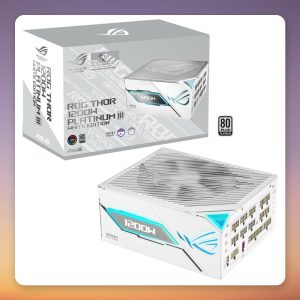 ASUS ROG Thor 1200W Platinum III White Edition 1200W 80 PLUS Platinum Fully Modular PSU