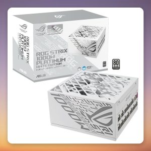 Asus ROG Strix 1000W Platinum White Edition ATX 3.1 Fully Modular PSU