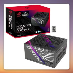 ASUS ROG Strix 850W Platinum ATX 3.1 Fully Modular PSU, Black