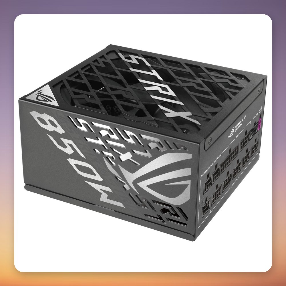 ASUS ROG Strix 850W Platinum ATX 3.1 Fully Modular PSU, Black – image 4