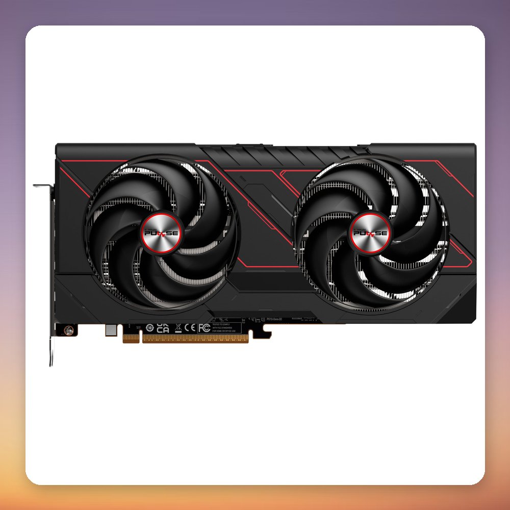 Sapphire Radeon RX 9070 GRE Pulse Gaming OC 12 GB GDDR6 Graphics Card, Black – image 2
