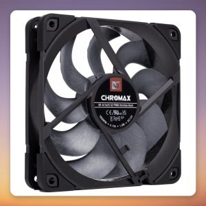 Noctua NF-A12x25 G2 PWM chromax.black 120 mm Case Fan, 1800 RPM, Black