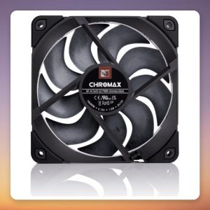 Noctua NF-A12x25 G2 PWM chromax.black 120 mm Case Fan, 1800 RPM, Black