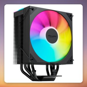 EKL Alpenföhn Matterhorn 2 AURORA 120 mm Single Tower CPU Cooler, Black, ARGB