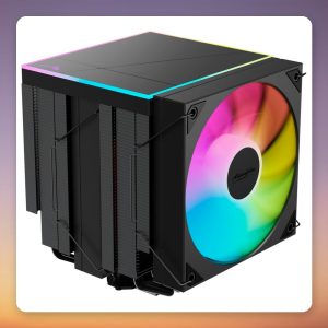 EKL Alpenföhn Matterhorn 2 Aurora Max Black 120 mm Dual Tower ARGB CPU Cooler