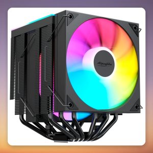 EKL Alpenföhn Matterhorn 2 Aurora Max Black 120 mm Dual Tower ARGB CPU Cooler