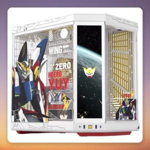 HYTE Y70 Touch Infinite GUNDAM WING Mid-Tower Case, E-ATX, 14.9" Touchscreen