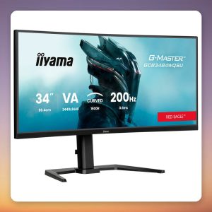 Iiyama G-Master GCB3484WQSU-B2 34" UWQHD 200Hz Curved VA Gaming Monitor