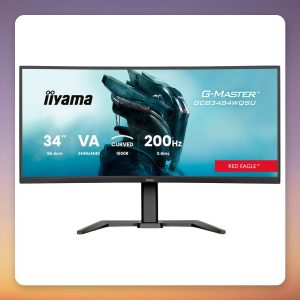 Iiyama G-Master GCB3484WQSU-B2 34″ UWQHD 200Hz Curved VA Gaming Monitor