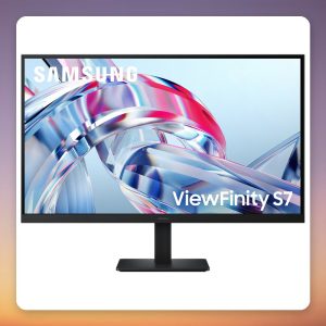 Samsung ViewFinity S7 S27H704EAU 27-inch 4K UHD IPS Monitor, HDMI, DisplayPort