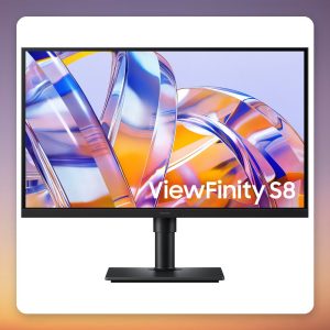 Samsung ViewFinity S27H804UAU 27-Inch 4K IPS Monitor, USB-C 90W PD, KVM
