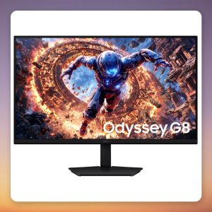 Samsung Odyssey G8 S32HG806ES 32-Inch 6K IPS Gaming Monitor, 165 Hz / 330 Hz Dual Mode