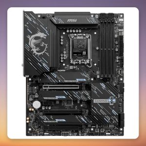 MSI Z890 Gaming Plus WiFi 6E ATX Motherboard, LGA1851, DDR5, 5GbE, Black